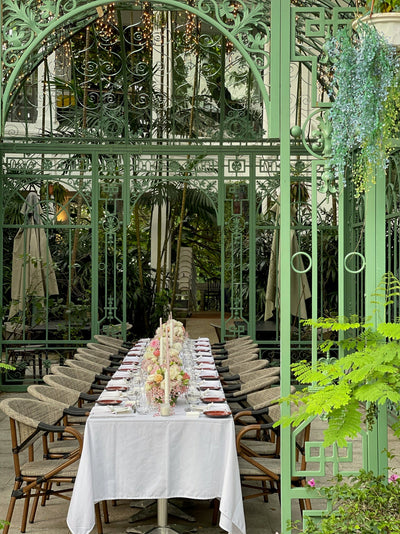 IN A GARDEN WEDDING AT ALKAFF MANSION