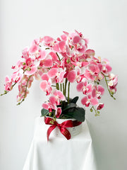 LA ATELIER SINGAPORE PTE LTD | Terrazzo Pink Veins Phalaenopsis Orchid Ensemble