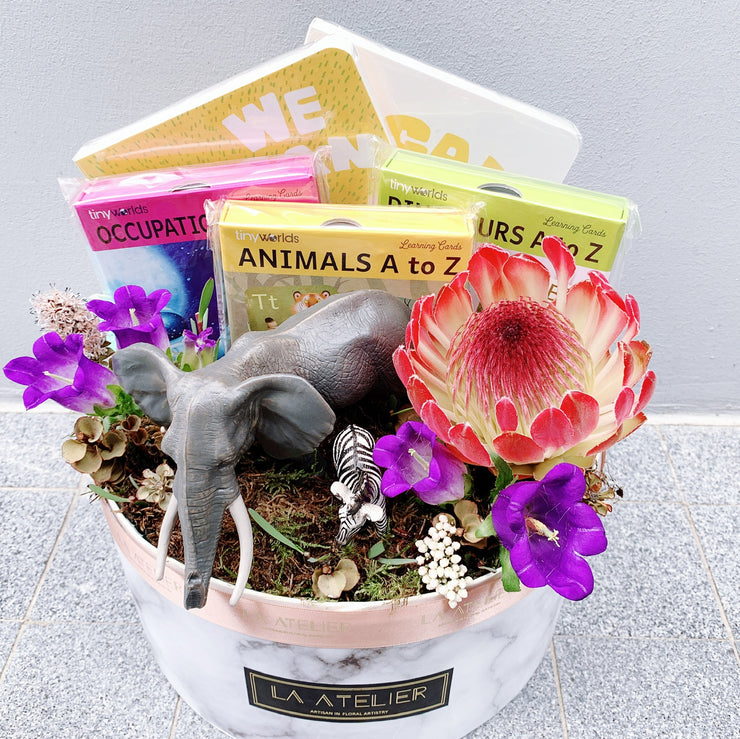 Kids Safari Bloom Box - LA ATELIER SINGAPORE