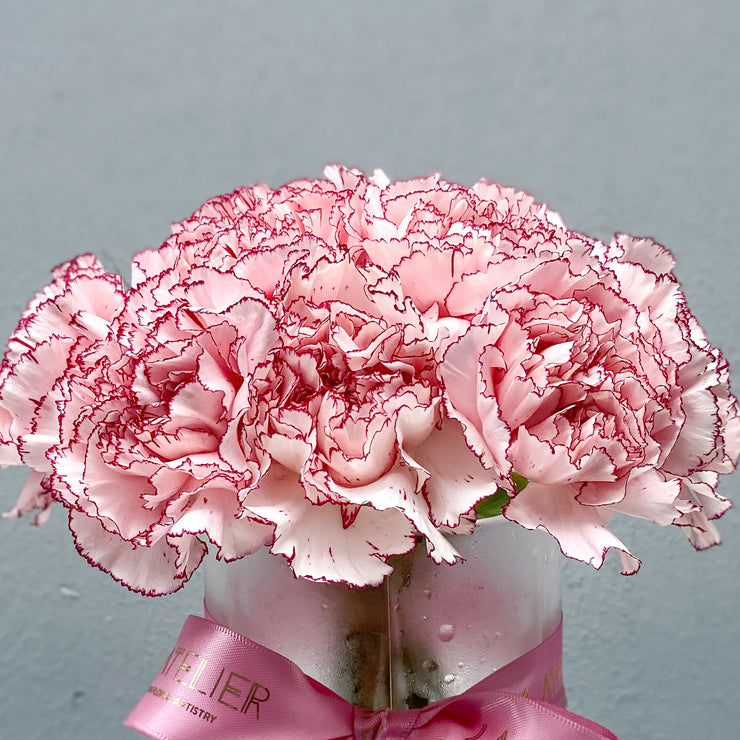 Timeless Special Pink Carnations - LA ATELIER SINGAPORE
