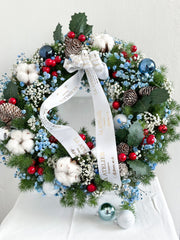 LA ATELIER SINGAPORE PTE LTD | Christmas Fresh Wreath