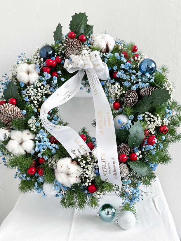LA ATELIER SINGAPORE PTE LTD | Christmas Fresh Wreath