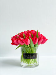 LA ATELIER SINGAPORE PTE LTD | Timeless Rouge Passion Tulips
